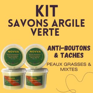 KIT SAVONS ARGILE VERTE
